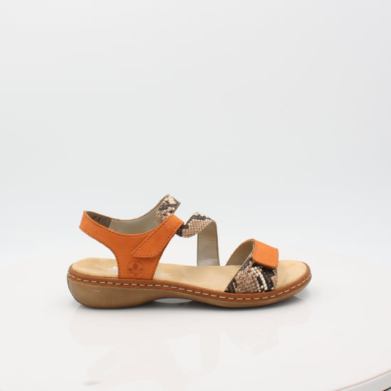 659C7  RIEKER 24 SANDALS