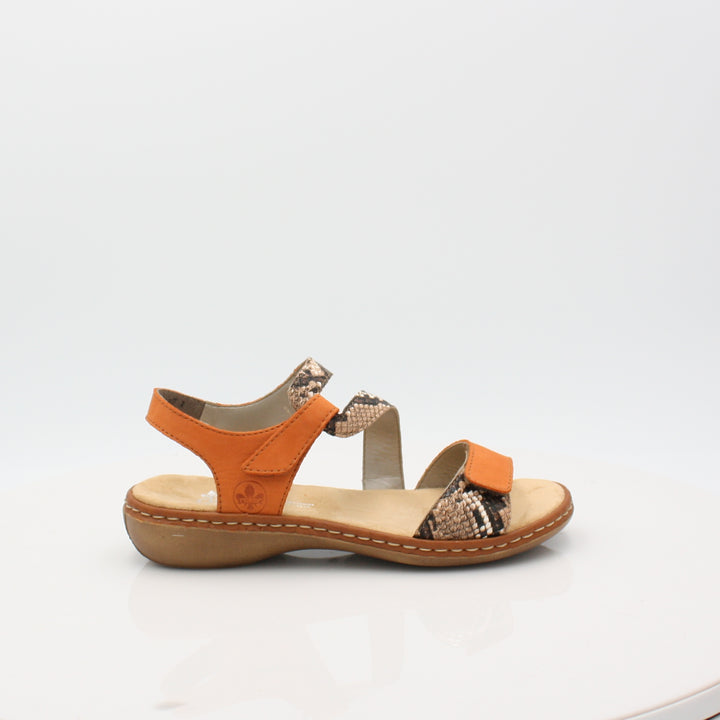 659C7  RIEKER 24 SANDALS