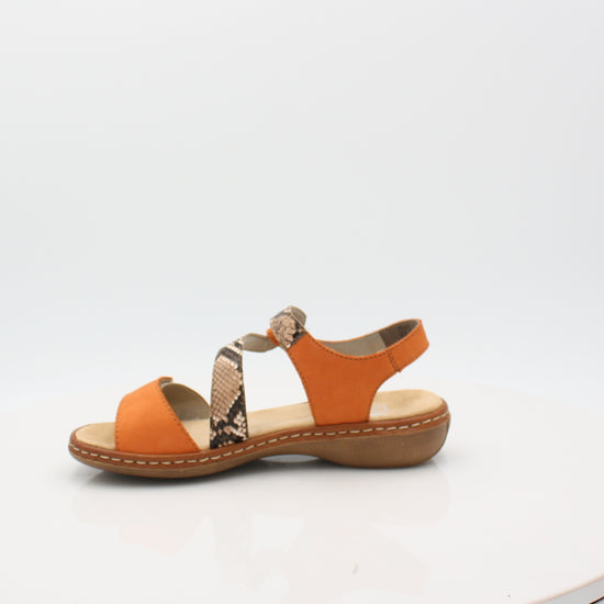 659C7  RIEKER 24 SANDALS