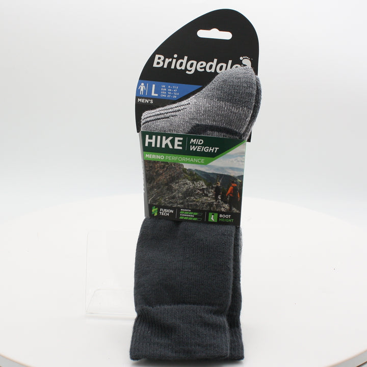 HIKE MID WEIGHT SOCK, Socks, Burton Mc Call ( Bridgedale), Logues Shoes - Logues Shoes.ie Since 1921, Galway City, Ireland.