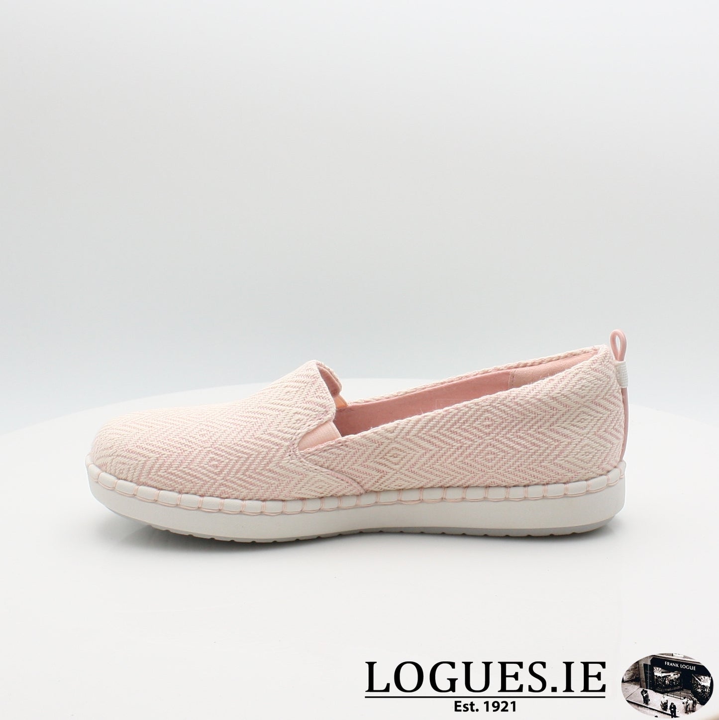 Step Glow Slip CLARKS, Ladies, Clarks, Logues Shoes - Logues Shoes.ie Since 1921, Galway City, Ireland.