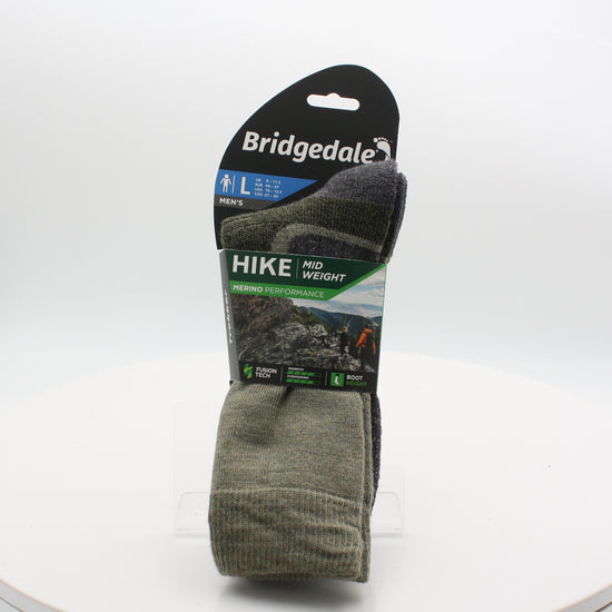 HIKE MID WEIGHT SOCK, Socks, Burton Mc Call ( Bridgedale), Logues Shoes - Logues Shoes.ie Since 1921, Galway City, Ireland.