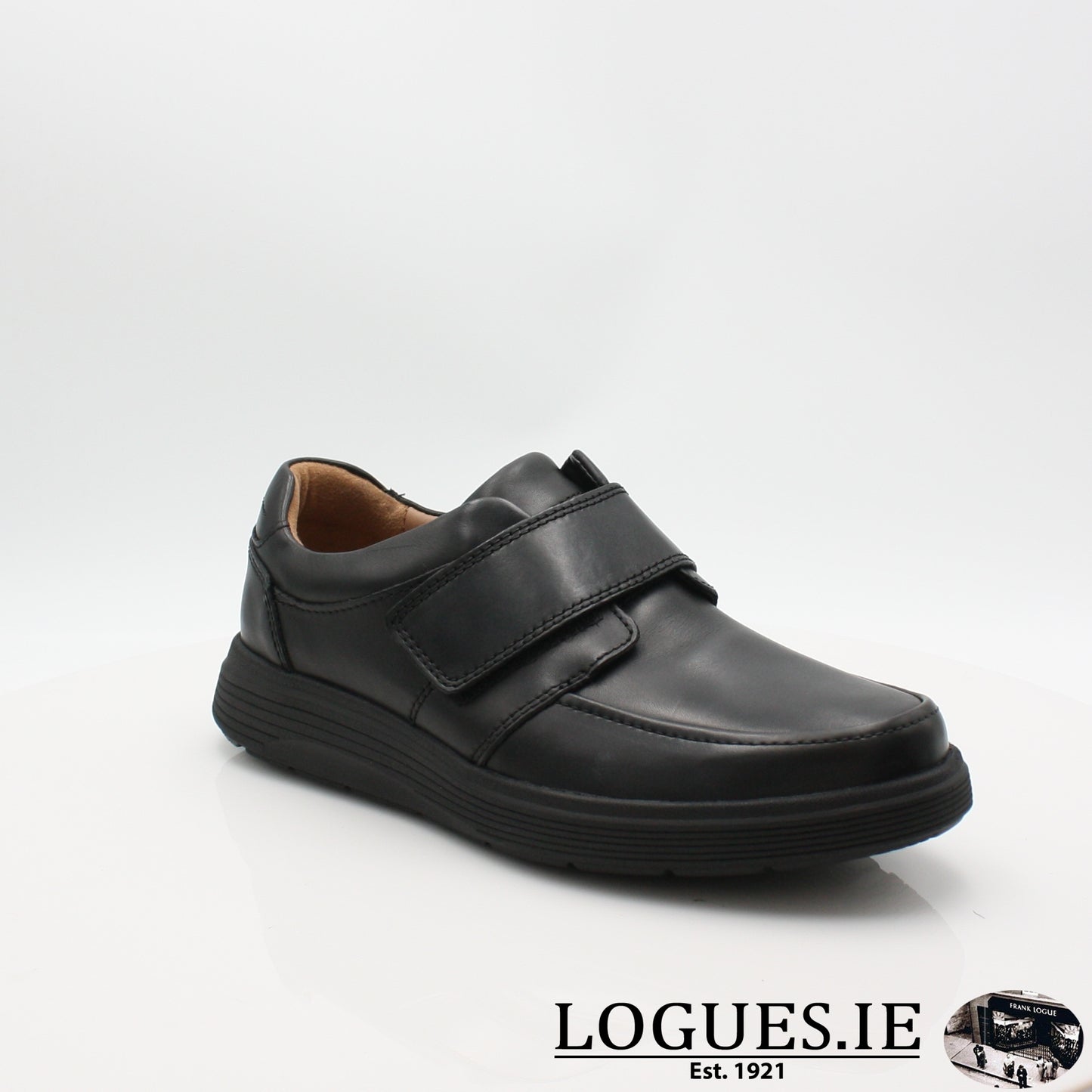 Un Abode Strap  CLARKS EX-WIDE, Mens, Clarks, Logues Shoes - Logues Shoes.ie Since 1921, Galway City, Ireland.