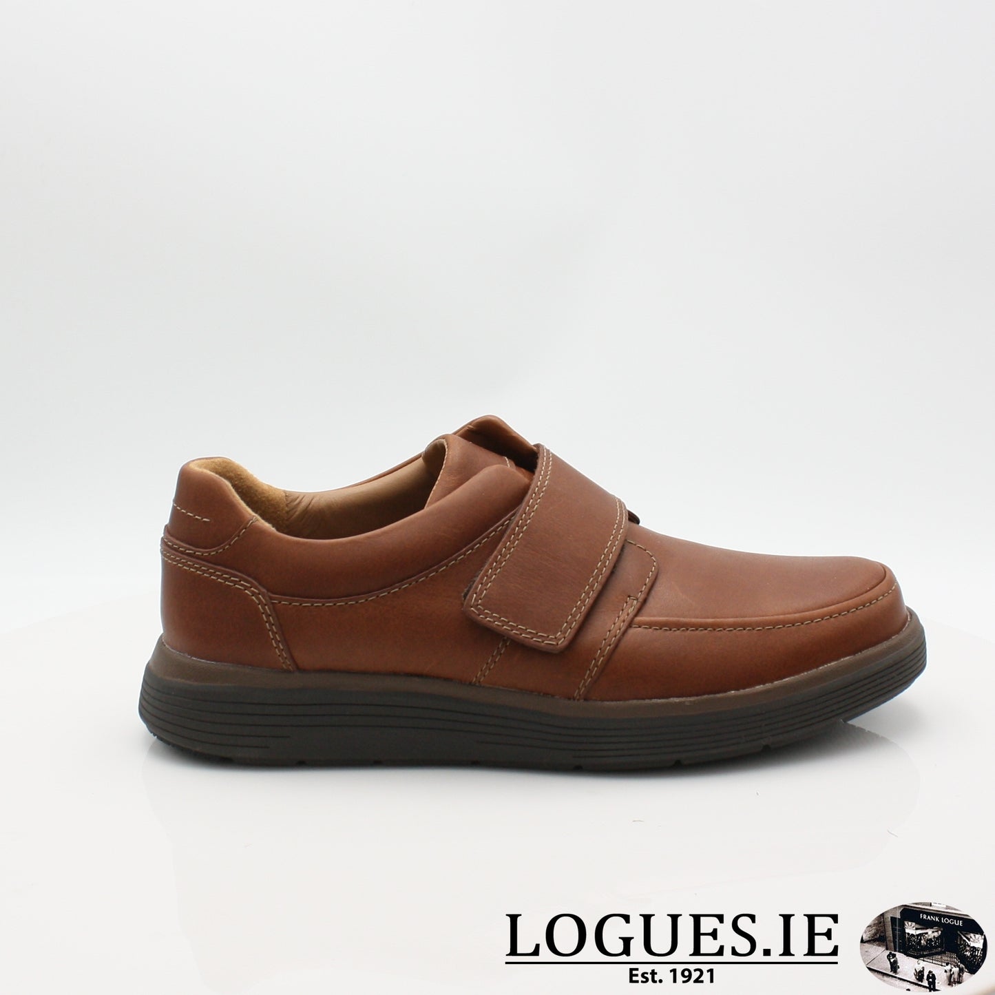 Un Abode Strap  CLARKS EX-WIDE, Mens, Clarks, Logues Shoes - Logues Shoes.ie Since 1921, Galway City, Ireland.