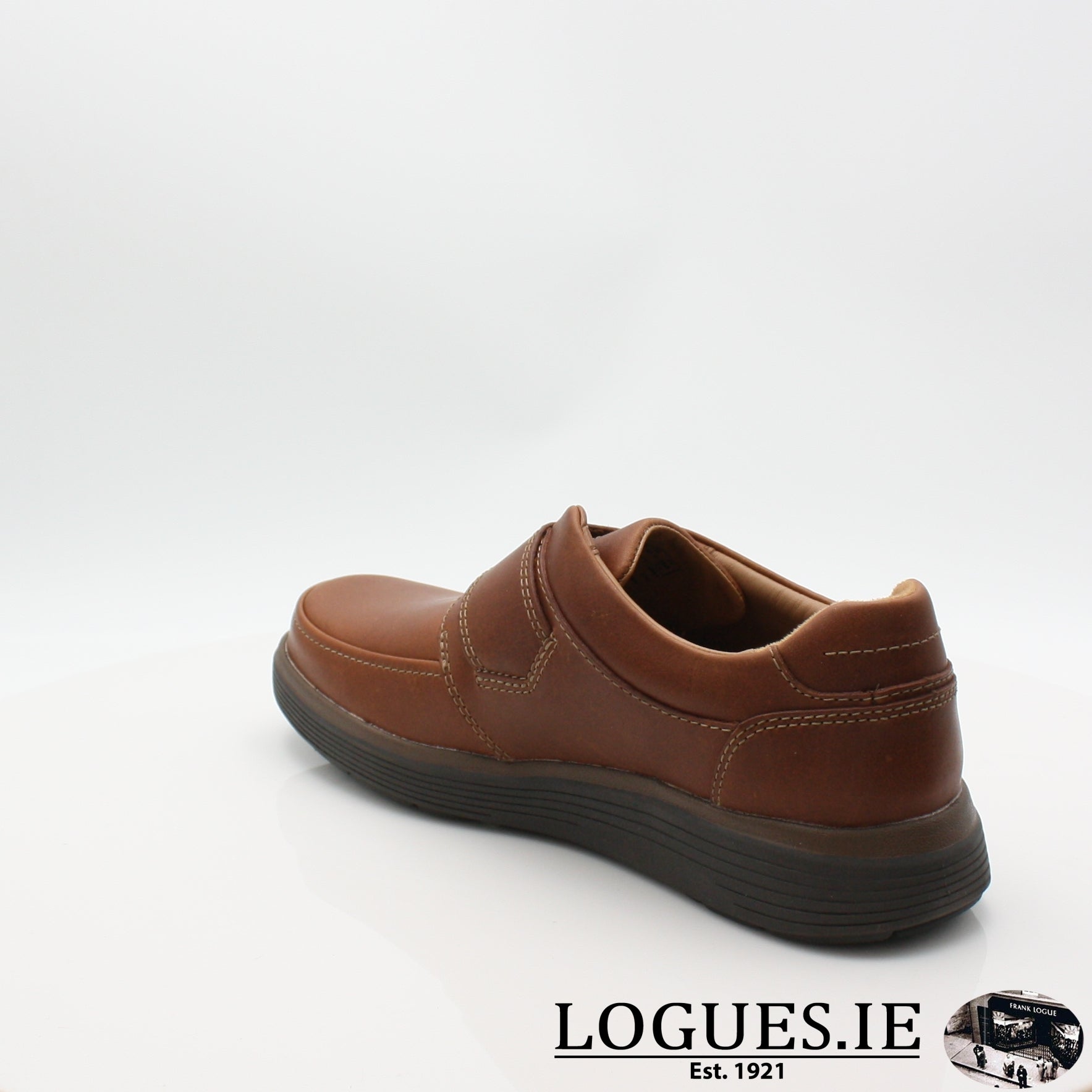 Un Abode Strap  CLARKS EX-WIDE, Mens, Clarks, Logues Shoes - Logues Shoes.ie Since 1921, Galway City, Ireland.